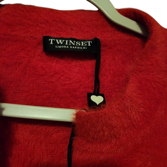 TWINSET  Red Women's Cardigan - Picture 3 of 3